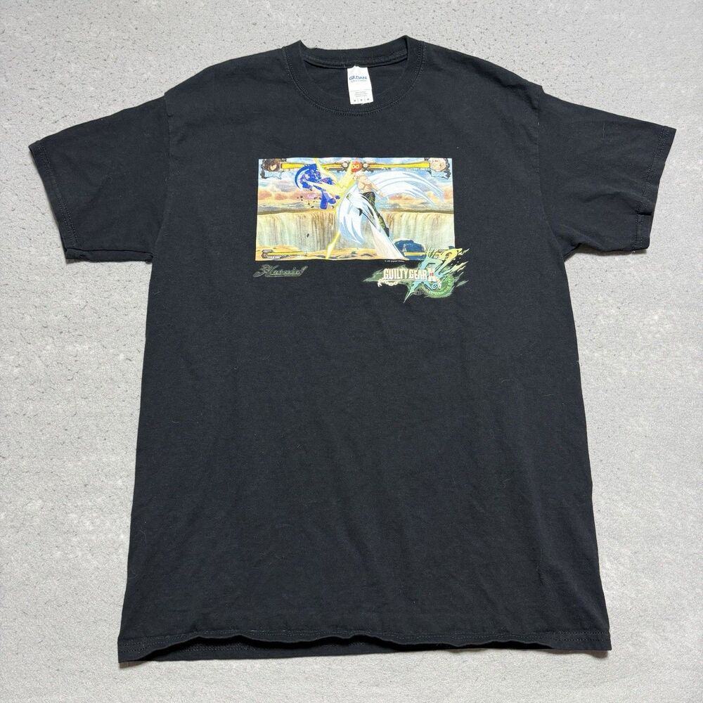Haoming x Kenny Omega x Guilty Gear Xrd Rev 2 Graphic T-Shirt Anime Tee MEDIUM